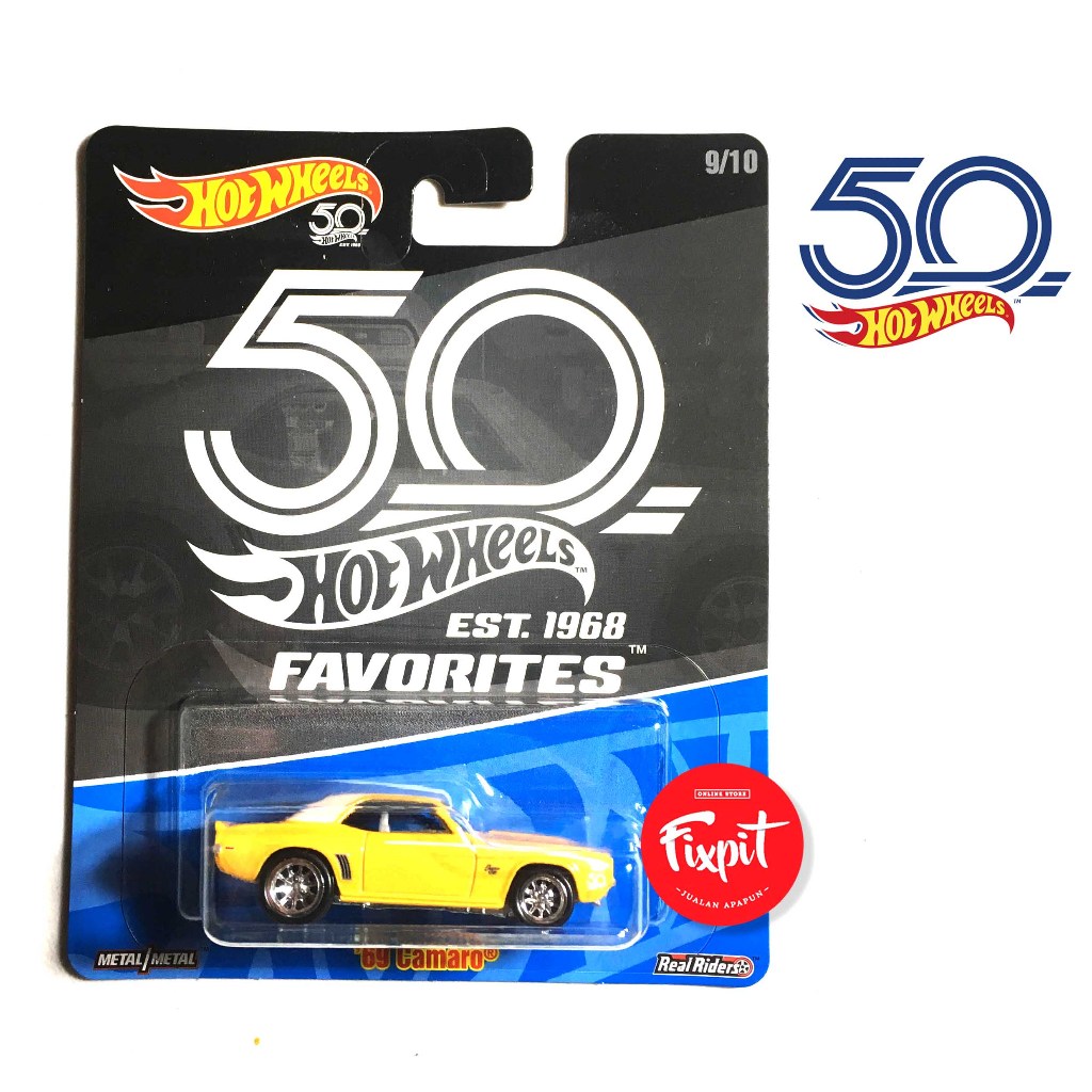 Hot Wheels Premium 50th Anniversary Favorites