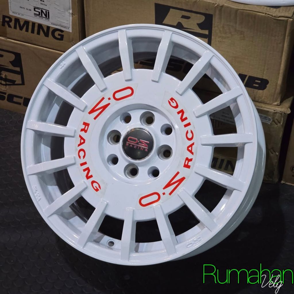 velg mobil r16 oz racing rally lebar 7 pcd 4x100 - 4x114,3 velg racing r16 avanza Xenia velg mobil r