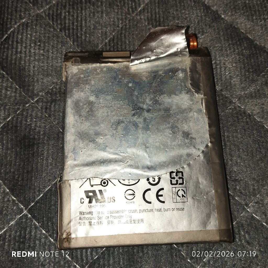 Baterai Rusak BMS Bagus Samsung Galaxy A10