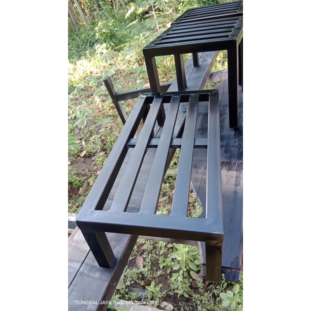 DINGKLIK BESI/KURSI PENDEK/KURSI JONGKOK UKURAN 60X30X20