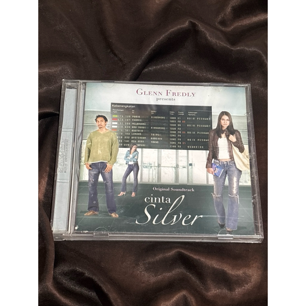 CD ALBUM GLENN FREDLY - CINTA SILVER ORIGINAL