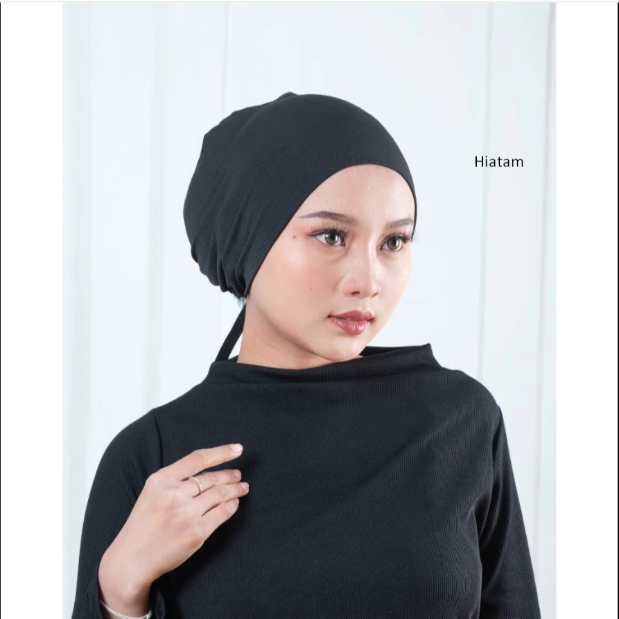 INNER HIJAB TALI BANDANA TURKI POLOS TALI