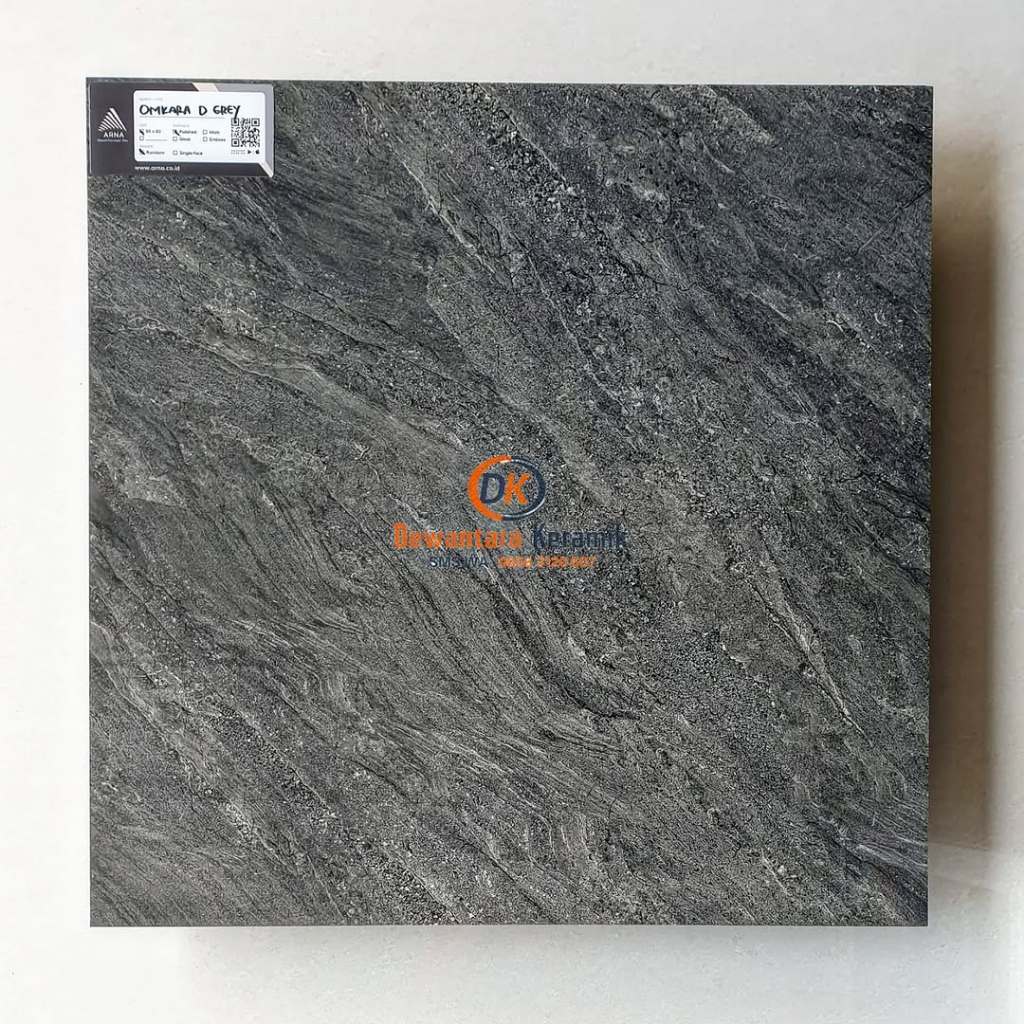 Granit Lantai Glossy 60x60 ARNA Omkara DGY