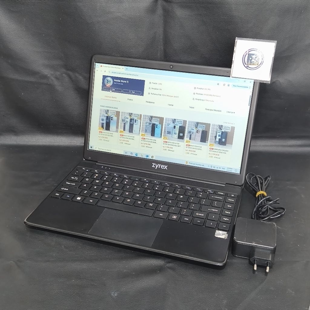 LAPTOP ZYREX ASXU AMD A9 9400 RADEON 1 4/256 SECOND BERGARANSI