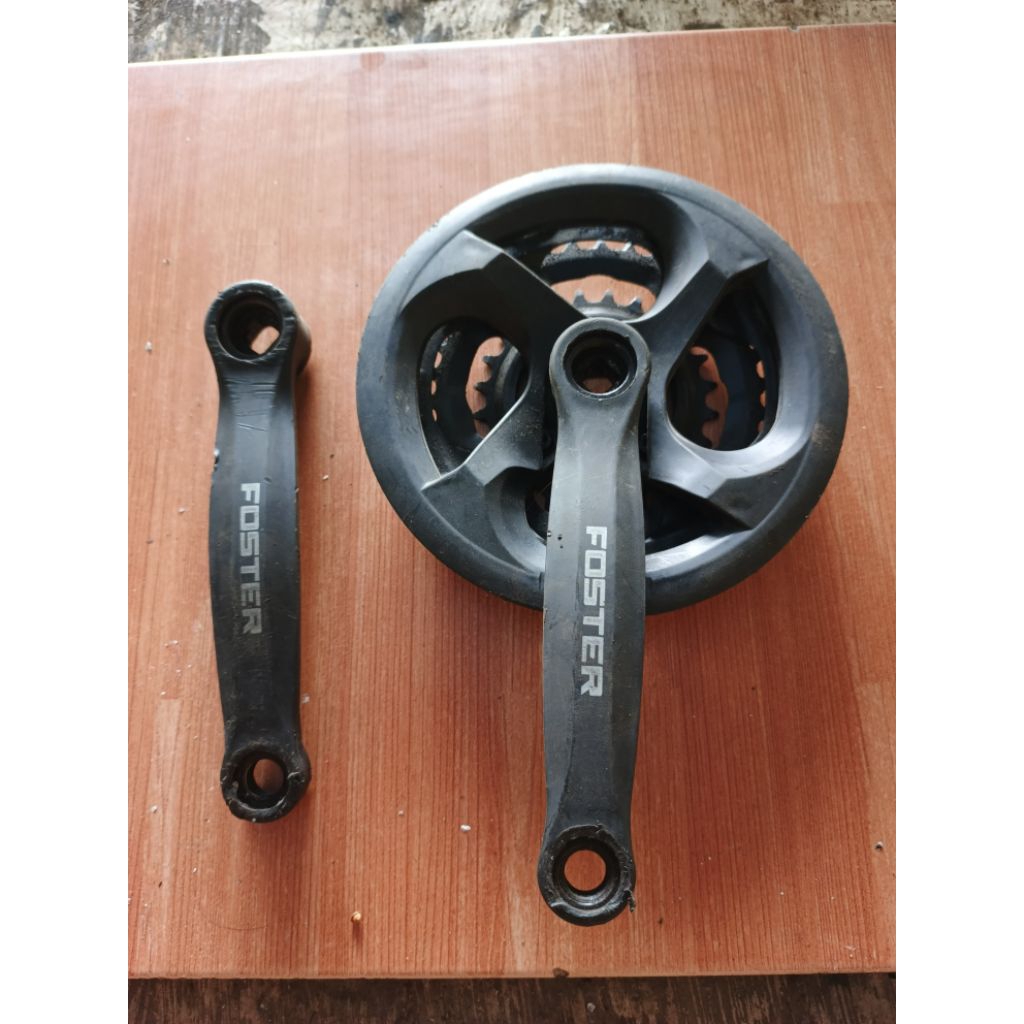 crankset sepeda mtb merk foster second layak