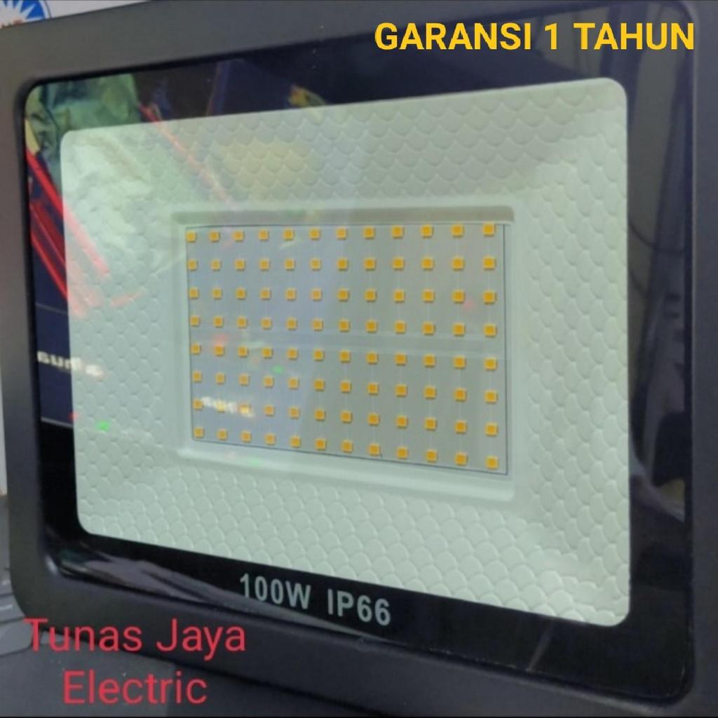 Hannochs Lampu Sorot 50 Watt Cahaya Putih HFH-50W CDL Kap Sorot Waterproof 50W Flood Light