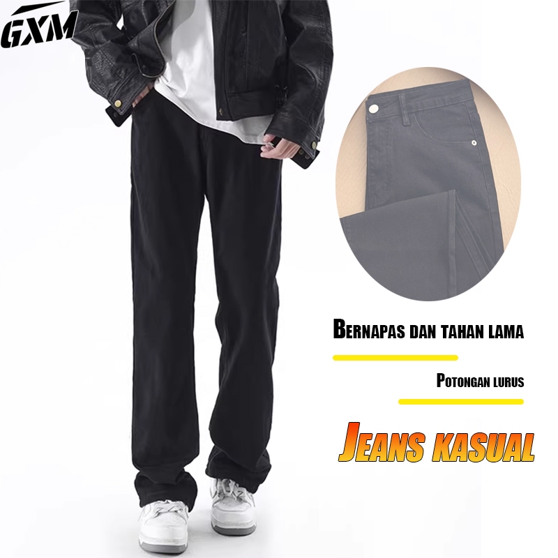 celana jeans hitam jeans pria standar jeans reguler pria celana jeans import celana jeans murah jean