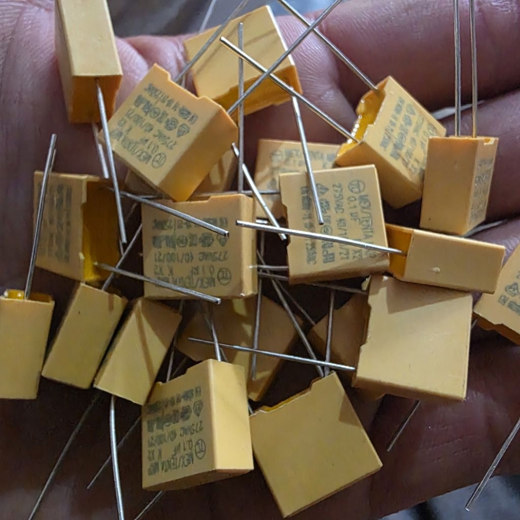 100N 250v kuning capasitor mkp