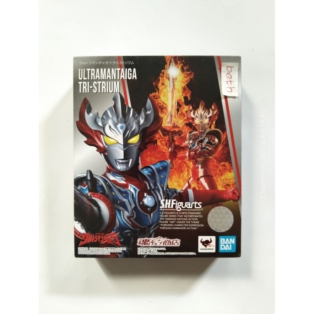 SHF Ultraman Taiga Tri Strium Ori Bandai