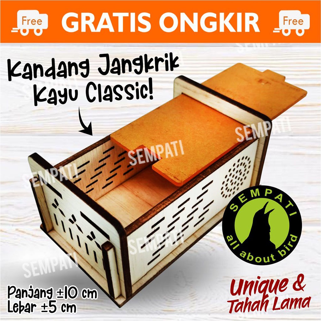 SEMPATI Kandang Jangkrik Mini Kandang Jangkrik Ulat Maggot Wadah Jangkrik Alam Tempat Jangkrik Kalun