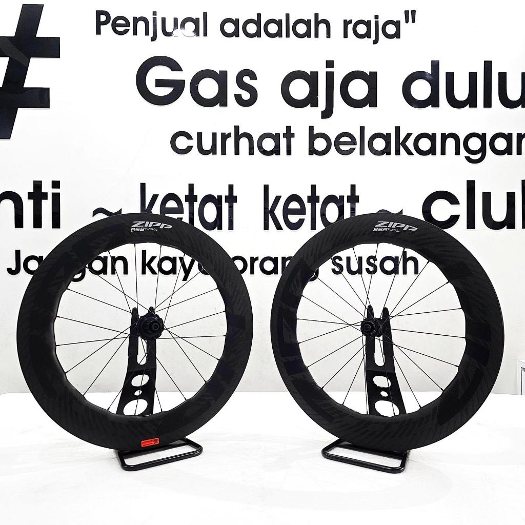 Zipp 858 NSW Carbon Tubeless Disc Brake Wheelset