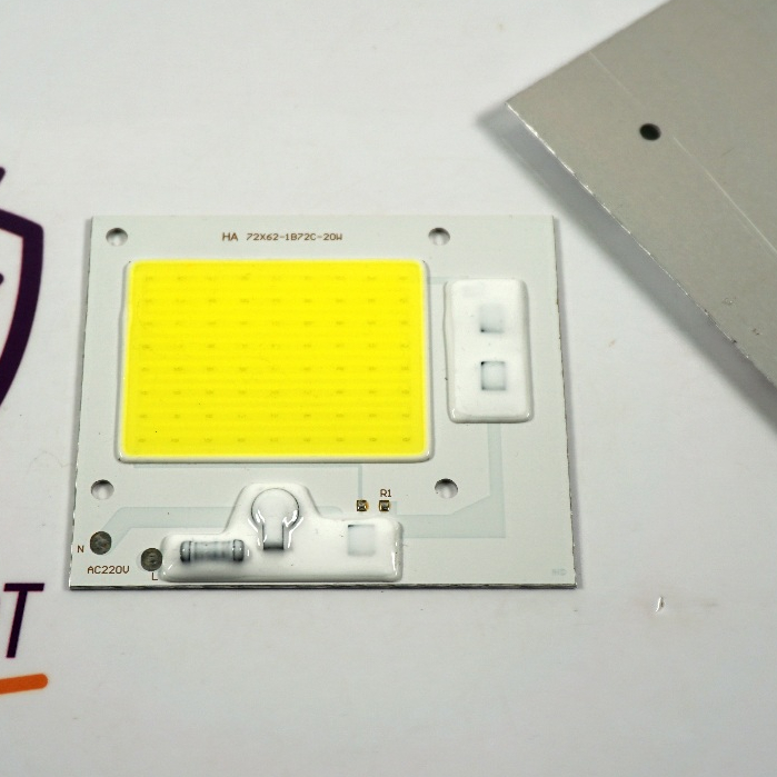 LAMPU LED HPL COB 220V 20W langsung PLN Tanpa Driver