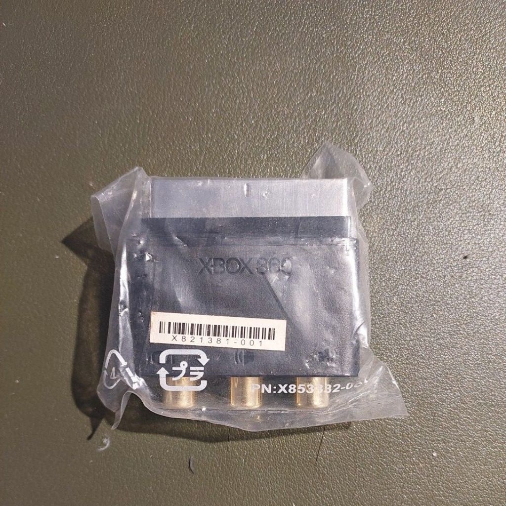 sparepart Xbox 360 HD AV Adapter sealed masih baru