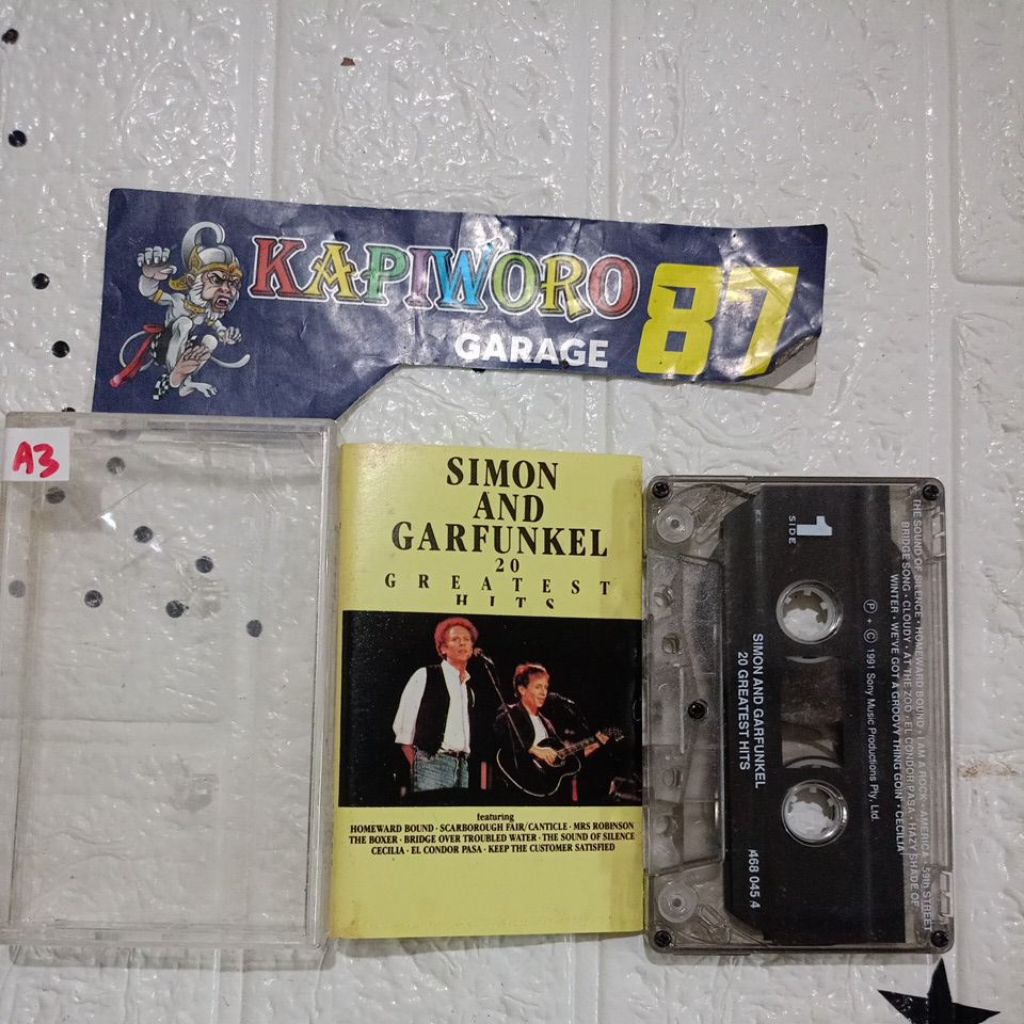 KASET PITA,,,SIMON AND GARFUNKEL 20 GREATEST HITS