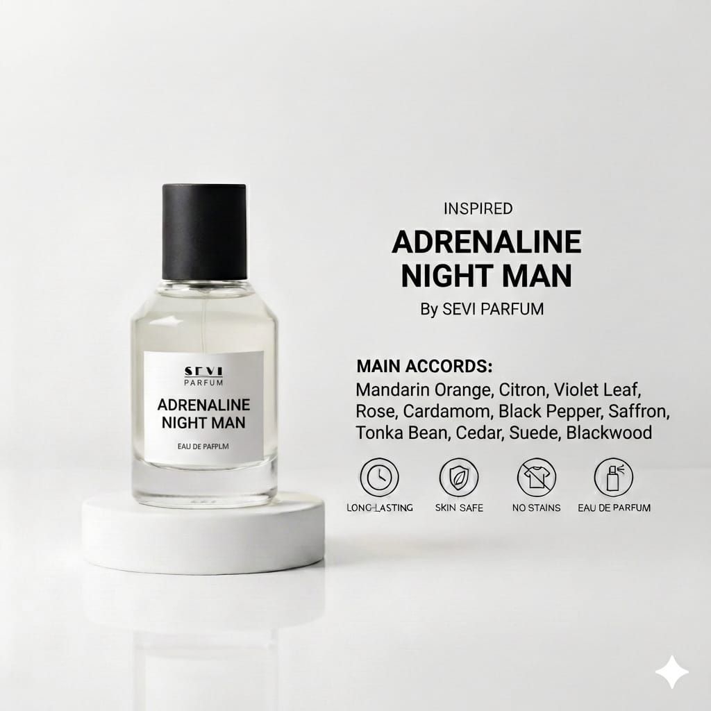 Inspired parfum parfume ADRENALINE NIGHT MAN