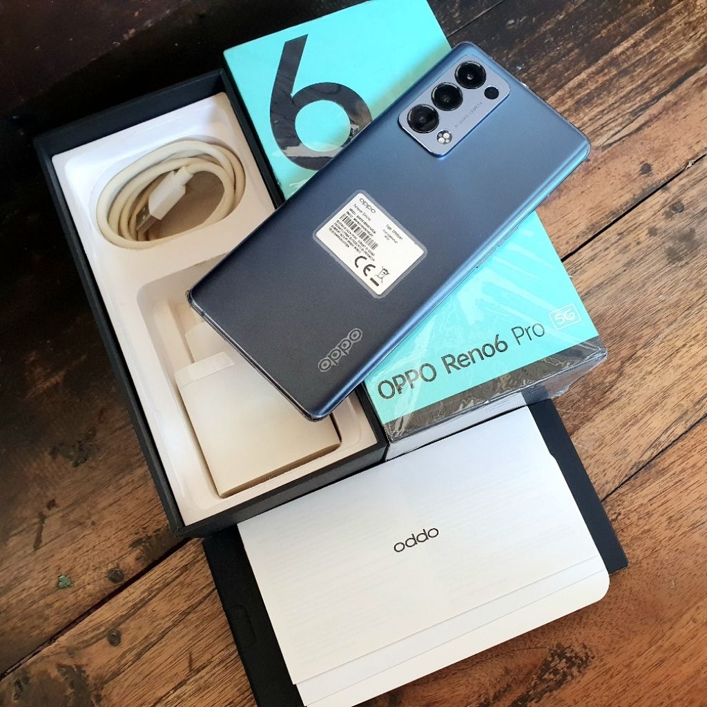 Oppo Reno 6 Pro 5G RAM 24/256 Lengkap Garansi Resmi Reno6 Pro Snapdragon 870