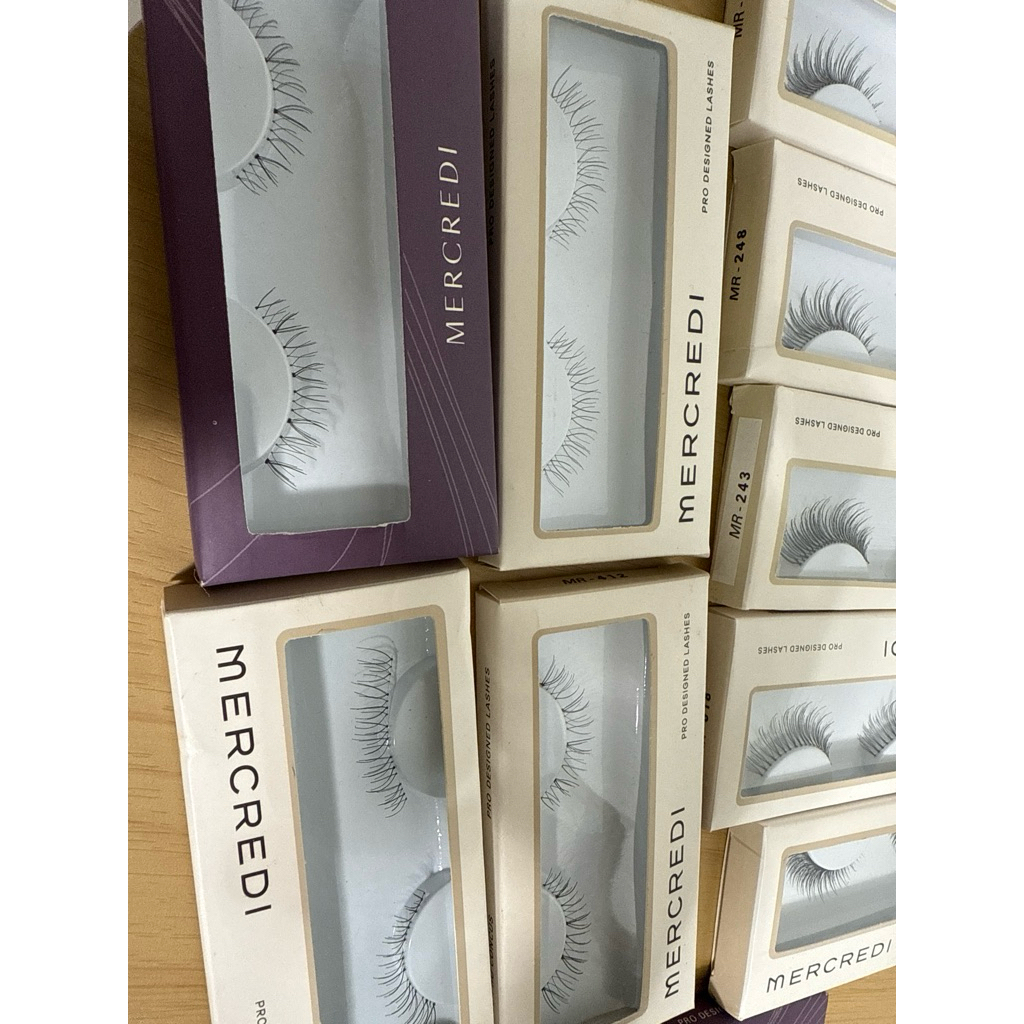 Preloved bulu mata mercredi random paket isi 10 pcs