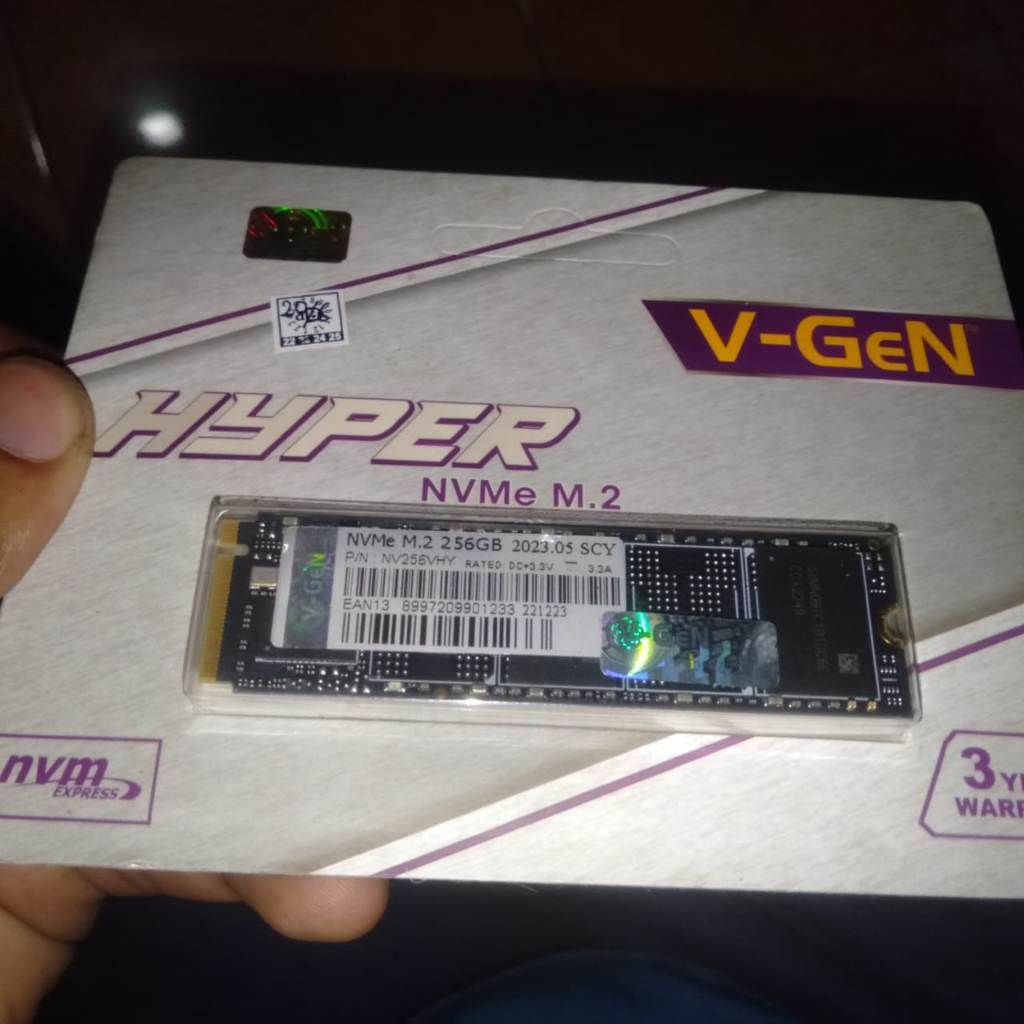 SSD VGEN NVme M.2 Hyper 256GB