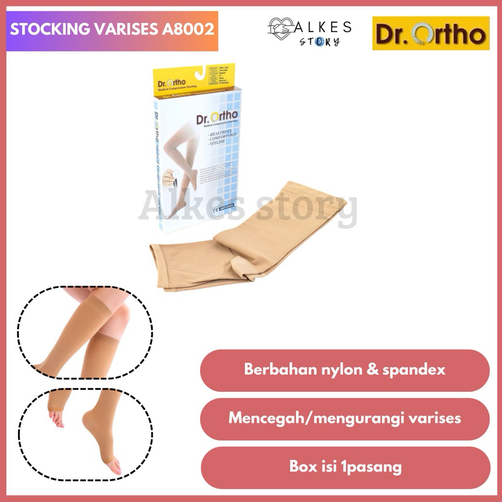 Dr.Ortho-ALKESSTORY Stocking Kompresi/Stocking Varises Type A8002
