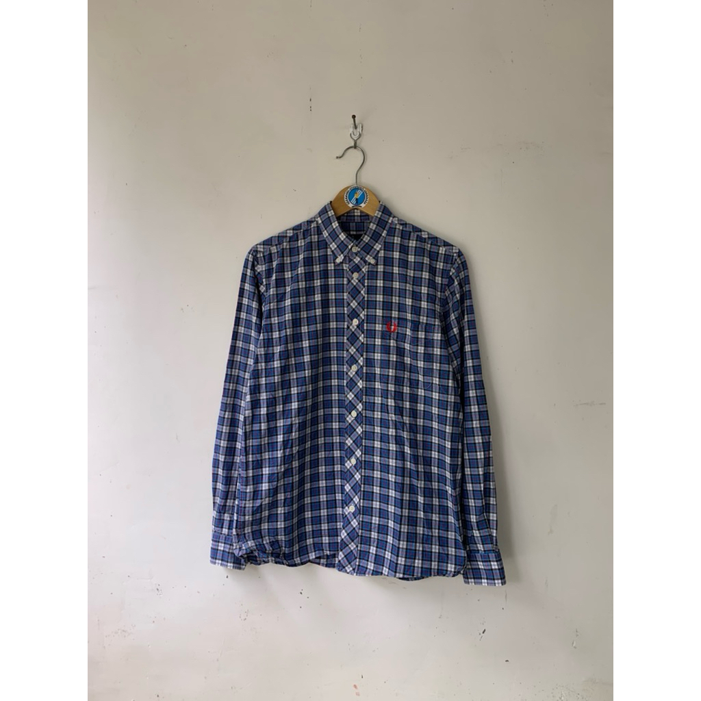 Kemeja Gingham Fred Perry