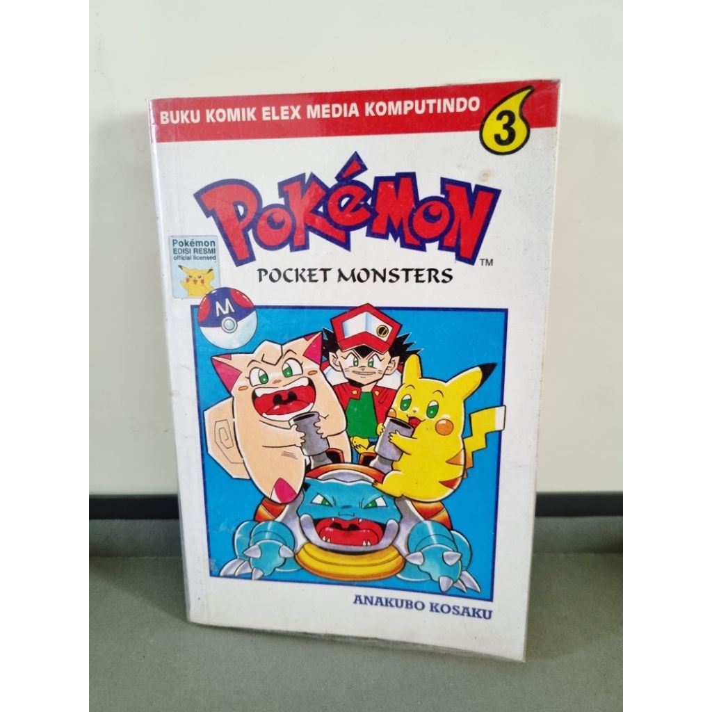 komik pokemon vol 3