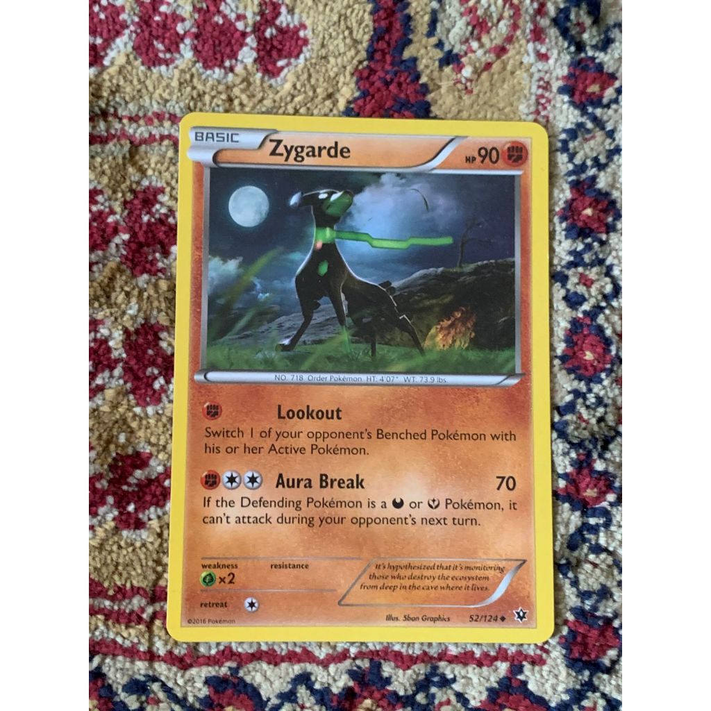Zygarde Pokemon English