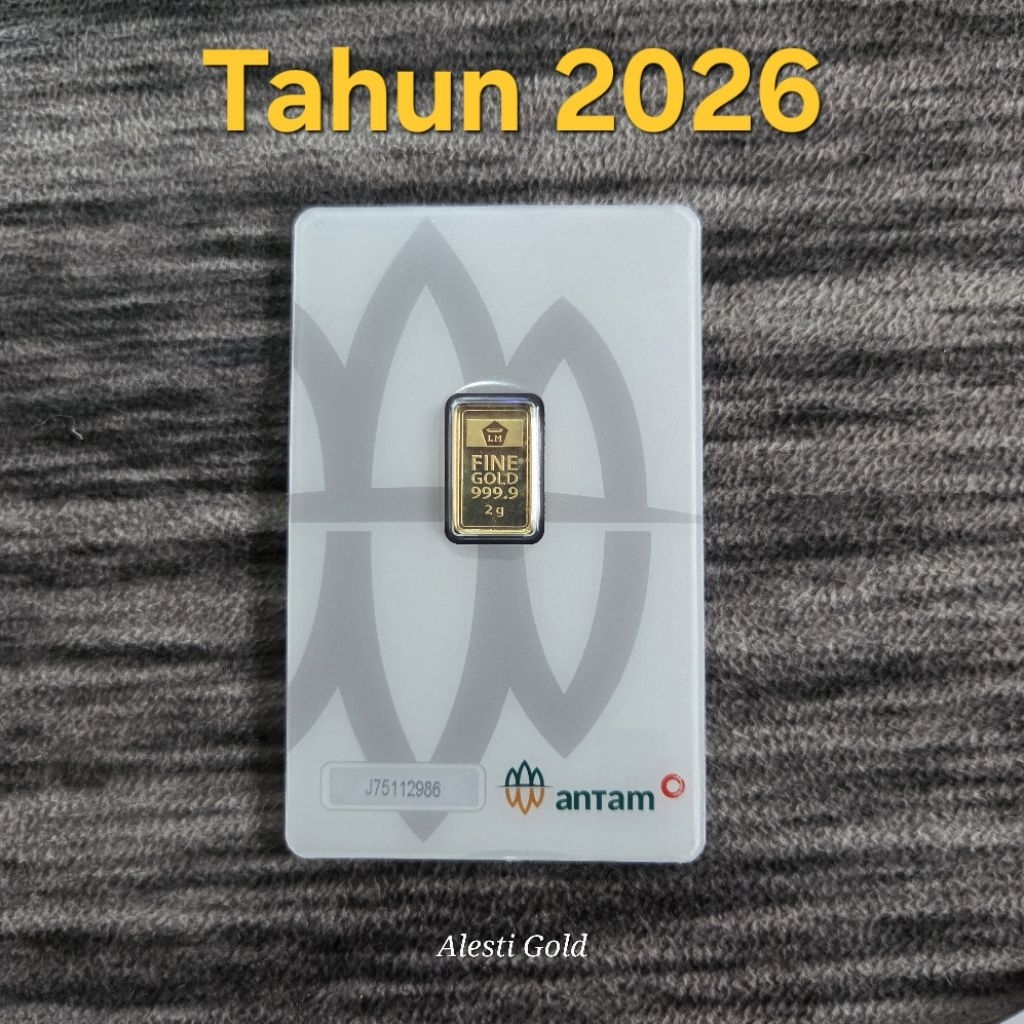Emas Logam Mulia Antam 2 gram