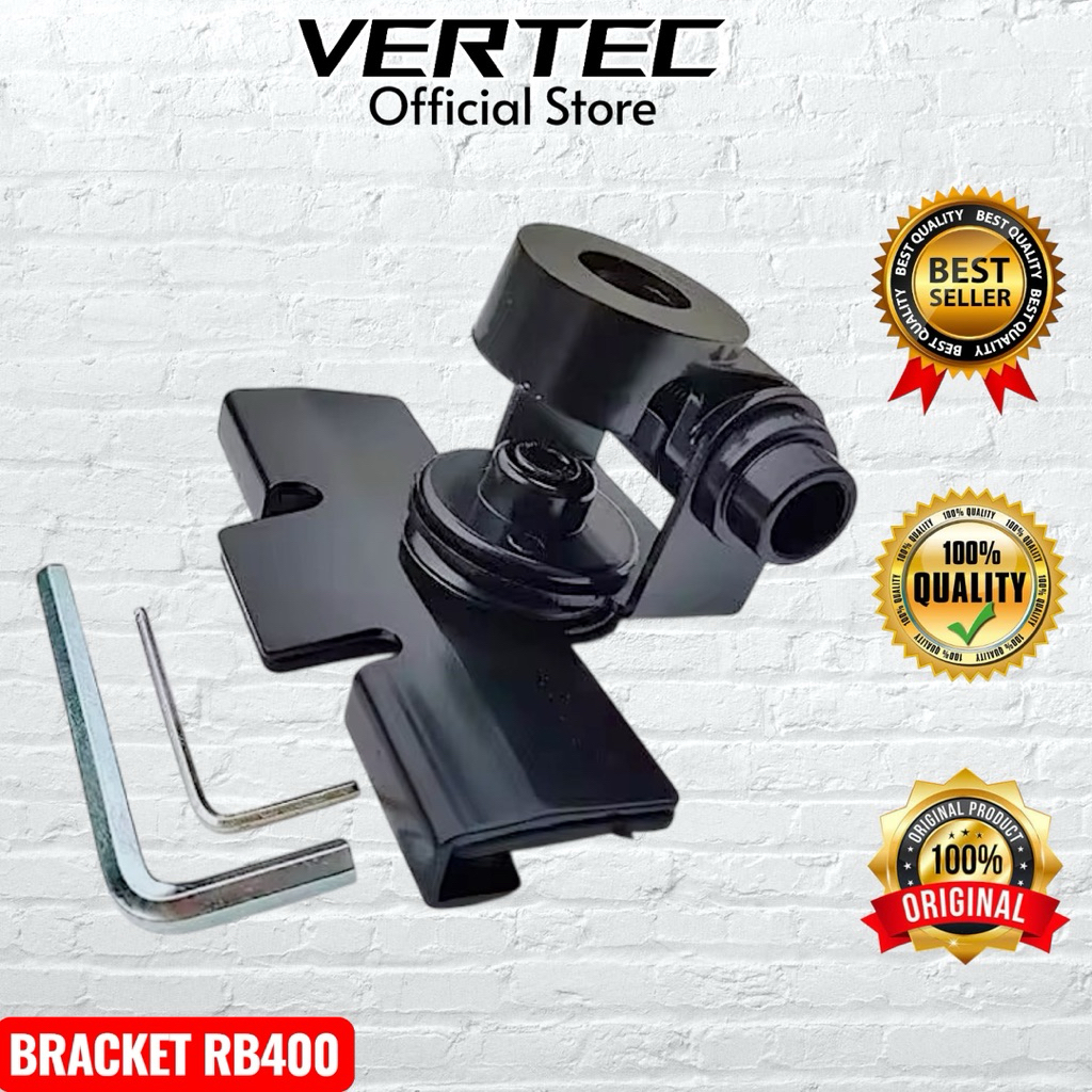 Bracket Antena Mobil RB400 Braket Breket Mount Jepit Antenna Radio Compatible Rig Alinco DR135 Yaesu