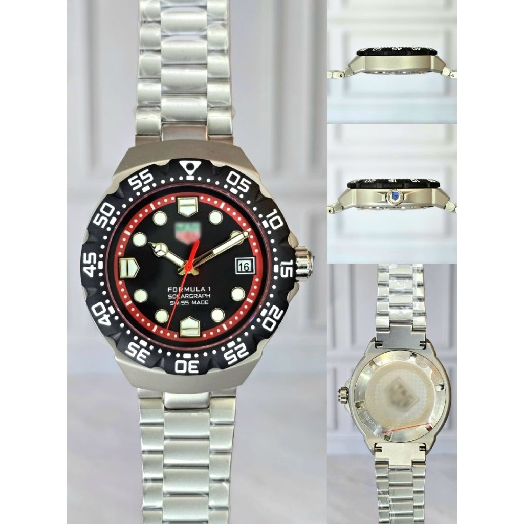 Jam Tangan Formula 1 Solargraph Japan Automatic Stainless Steel