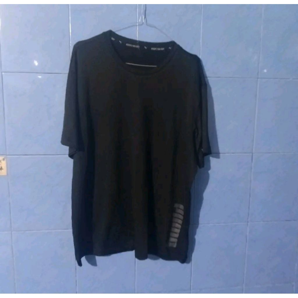 kaos puma dry Cell hitam xxl