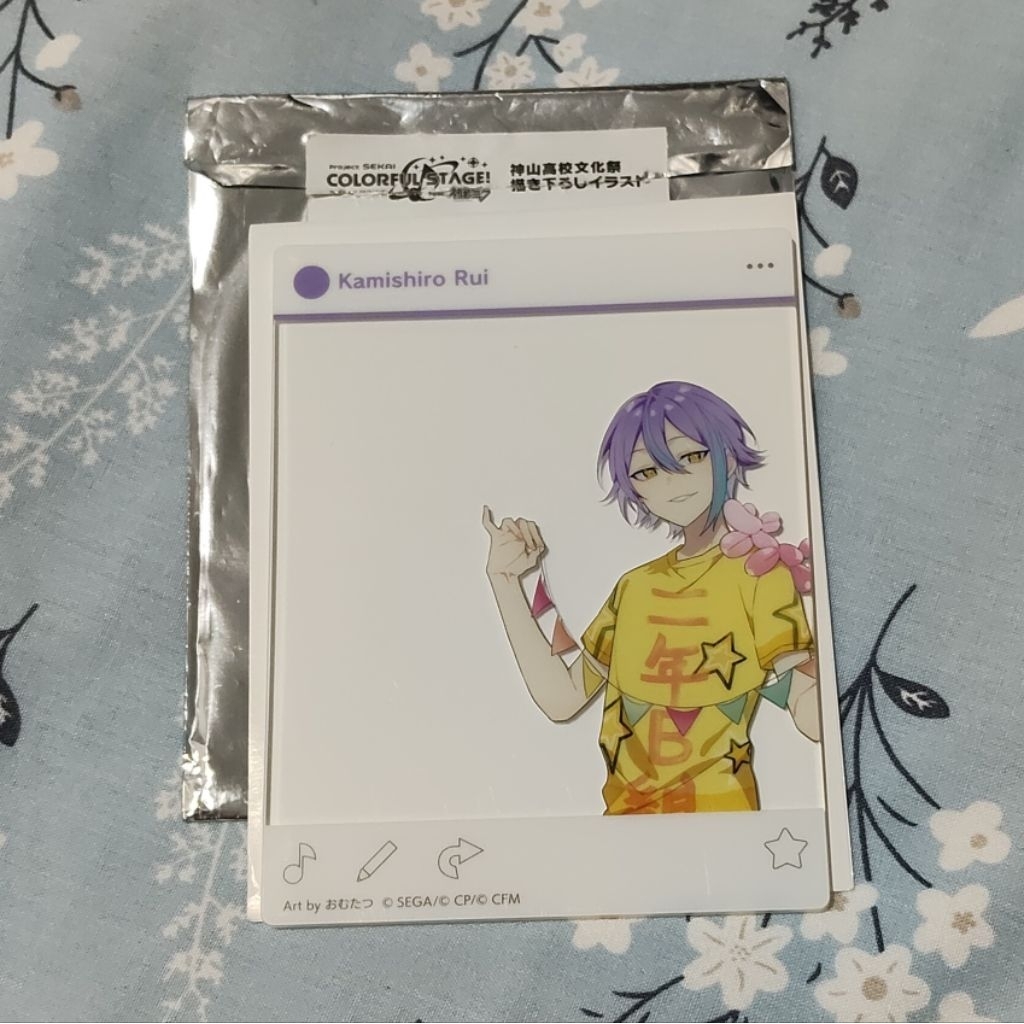 Project sekai rui kamikou bunkasai acrylic card