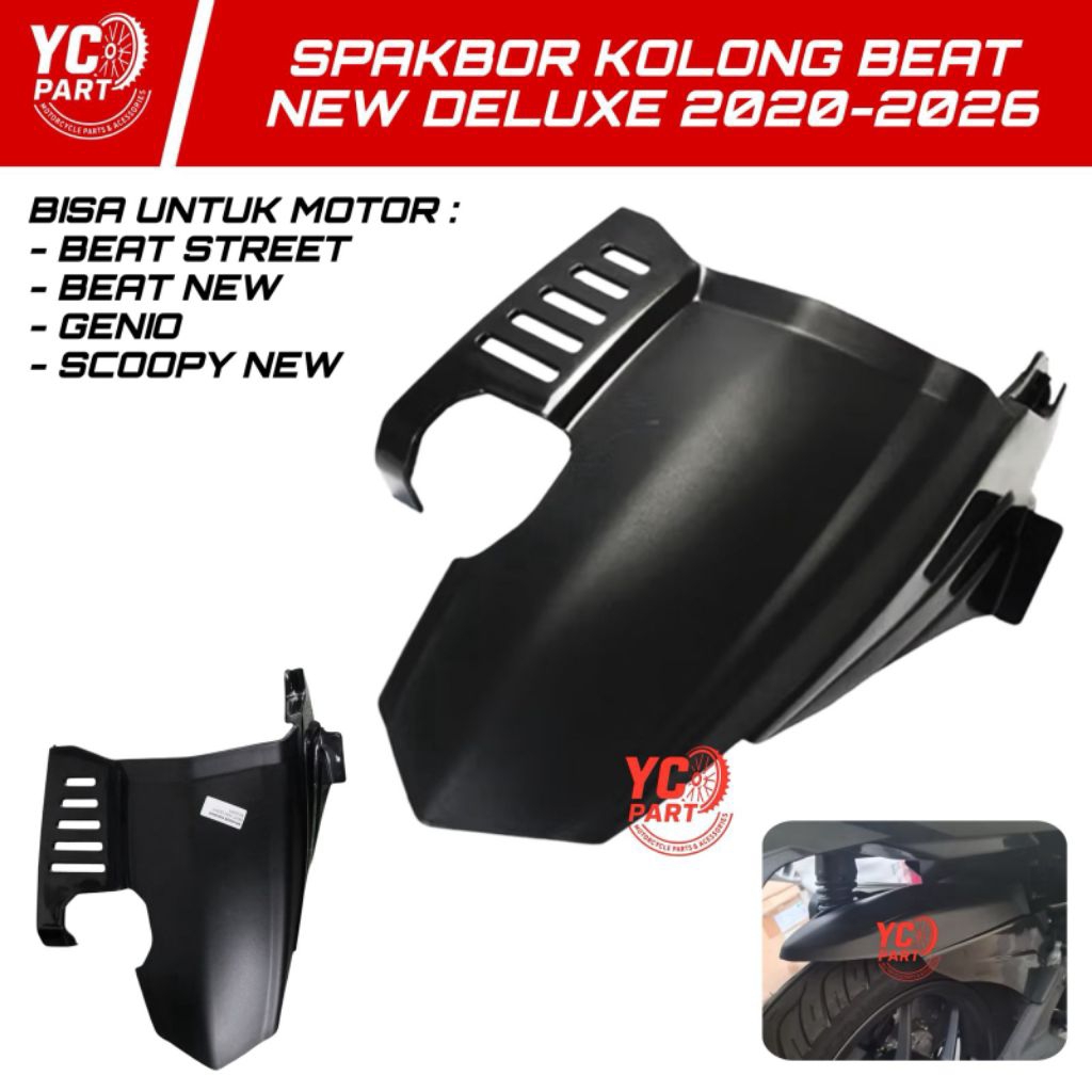SPAKBOR KOLONG BEAT NEW DELUXE 2020-2025 Slebor Kolong Beat Led Deluxe Spakbor Kolong Genio Scoopy 2