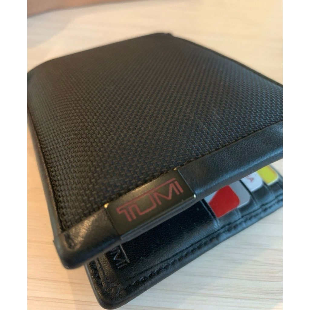 Dompet Tu Mi second black lengkap box
