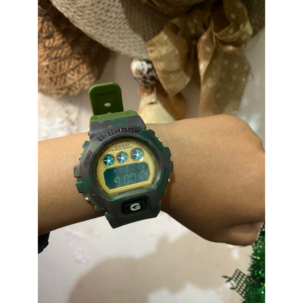 Jam tangan G-shock Dw6900 feat bape