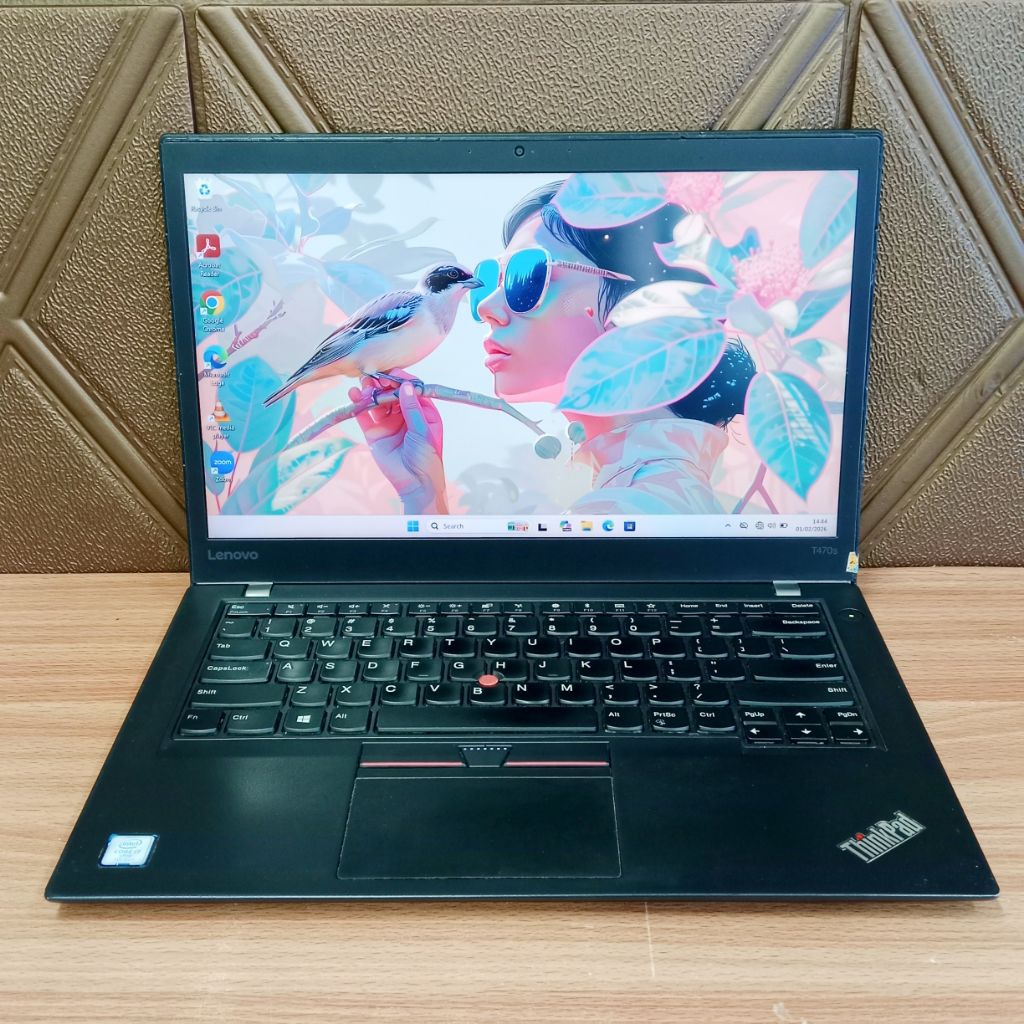 LAPTOP SECOND LENOVO THINKPAD T470S INTEL CORE I7-7600U (4CPU) 2.9GHZ UP TO 5.0GHZ INTEL HD GRAPHICS