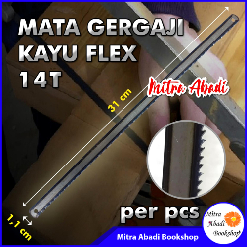 Mata Gergaji KAYU Flex / Hacksaw 12"