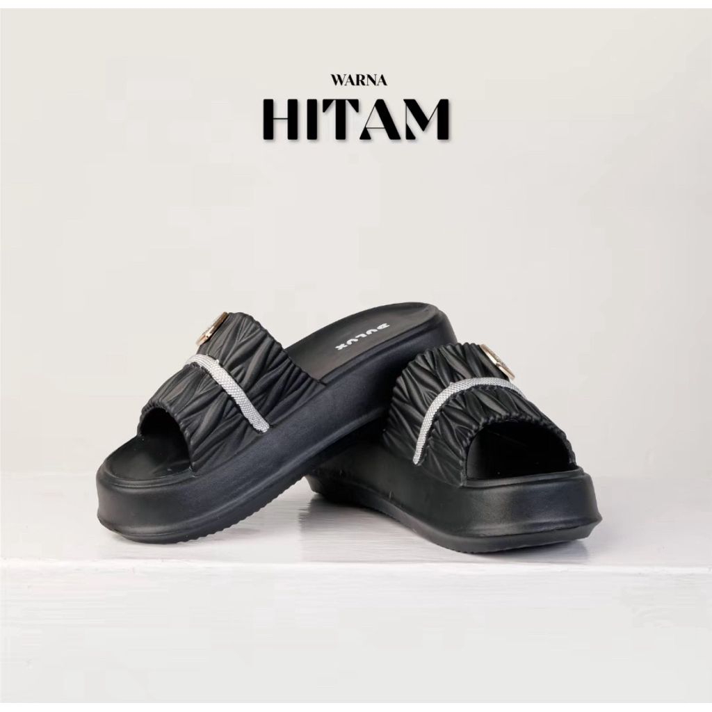 sandal wedges sandal slop wanita