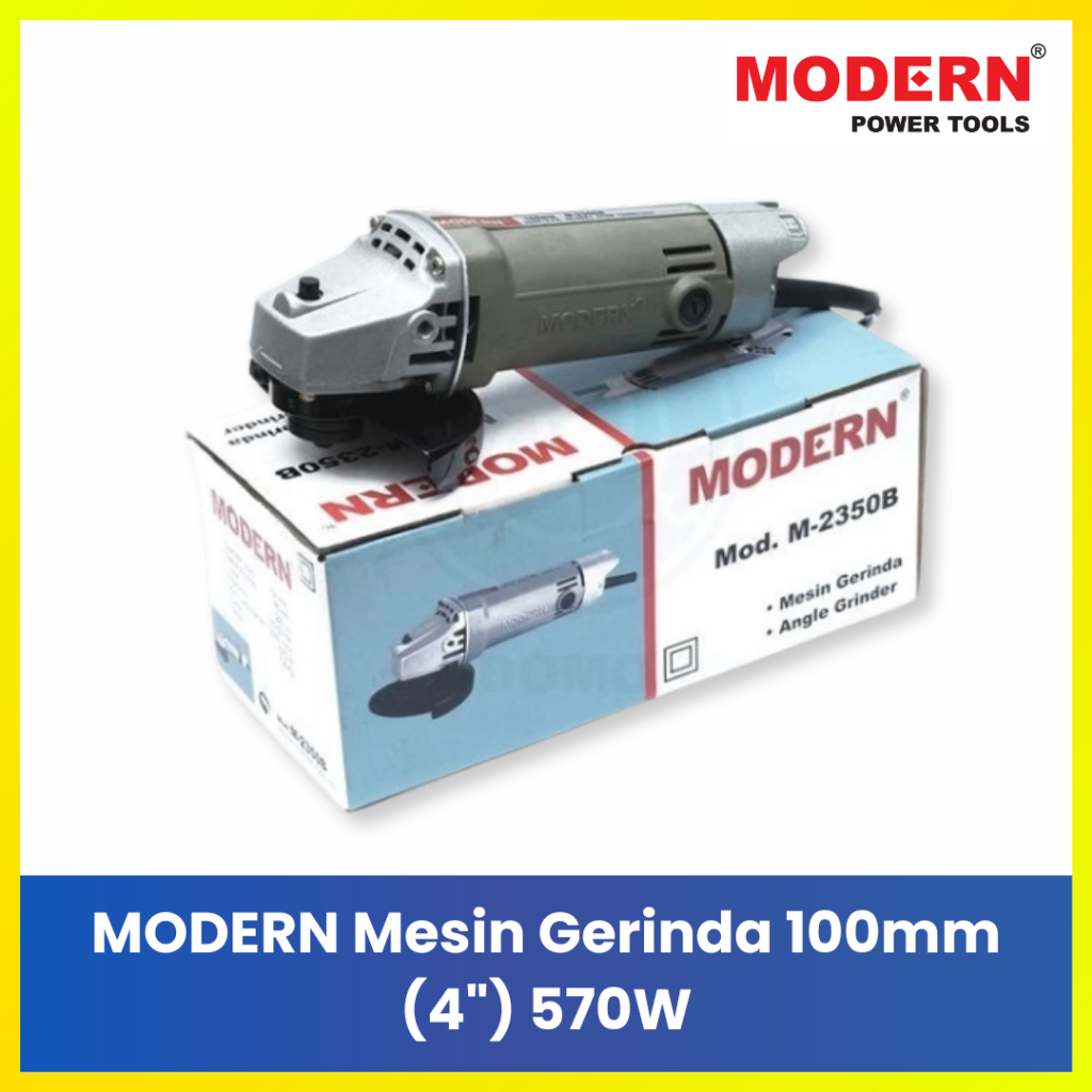 Modern M 2350B Mesin Gerinda Original - Alat Pertukangan Gerinda Tangan Murah