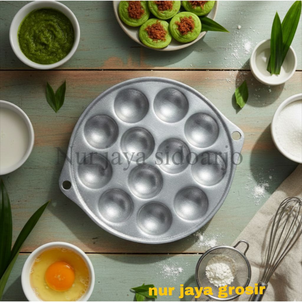 WAJAN  TELUR PUYUH CONGKEL / GLODAK / TELUR DADAR MINI