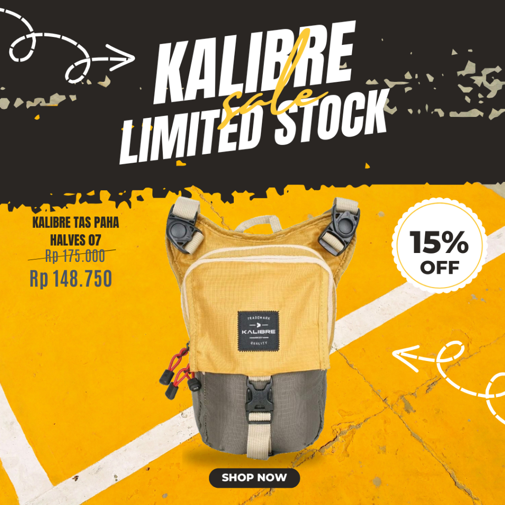 Kalibre Tas Selempang Tas Paha Halves 07 Art 920741913