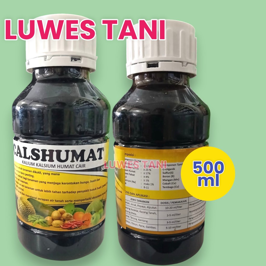 Calshumat 500ml (500ml) kalium kalsium asam humat cair