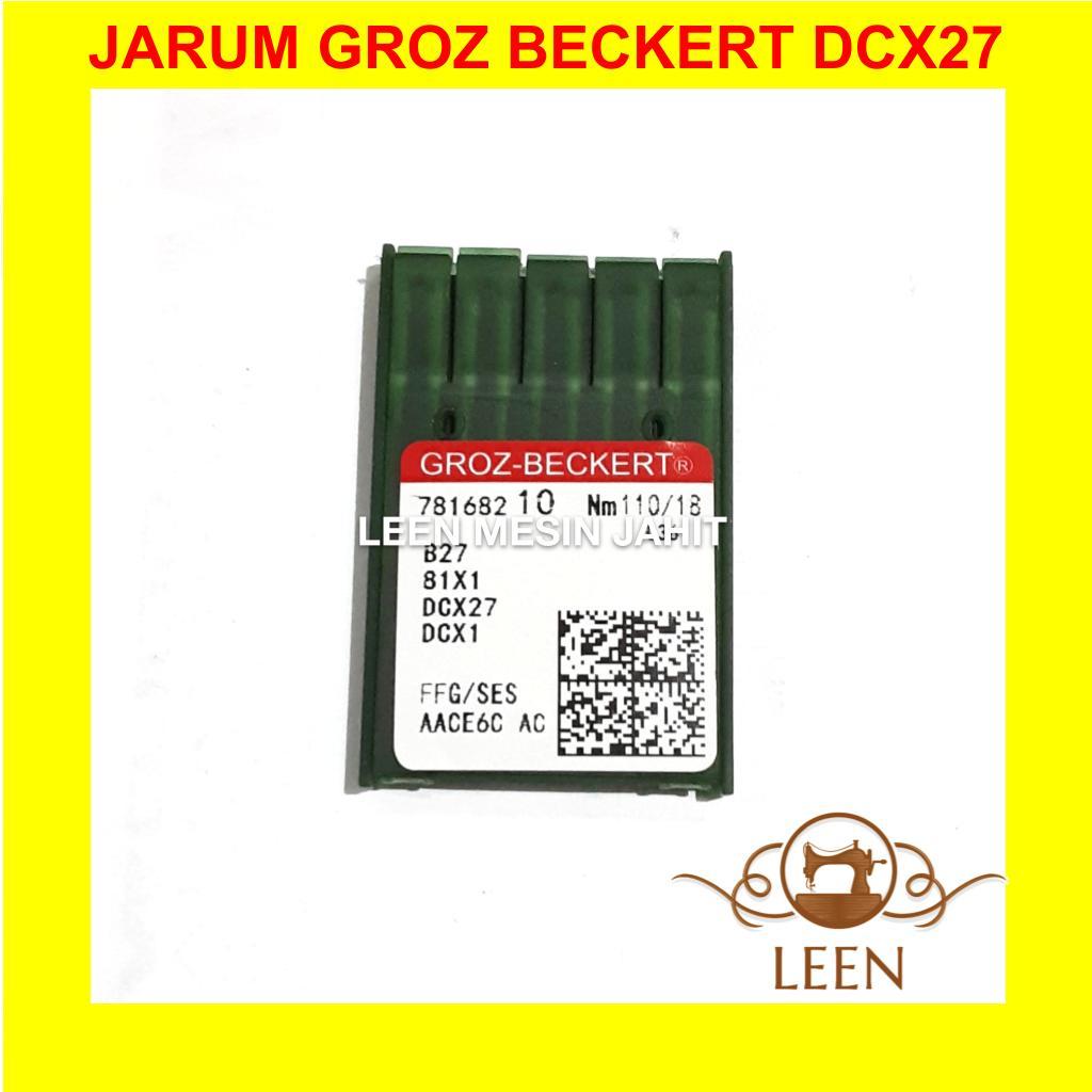 Jarum Jahit DCX27 GROZ BECKERT Needles Mesin Bordir Komputer DCX27 LEEN