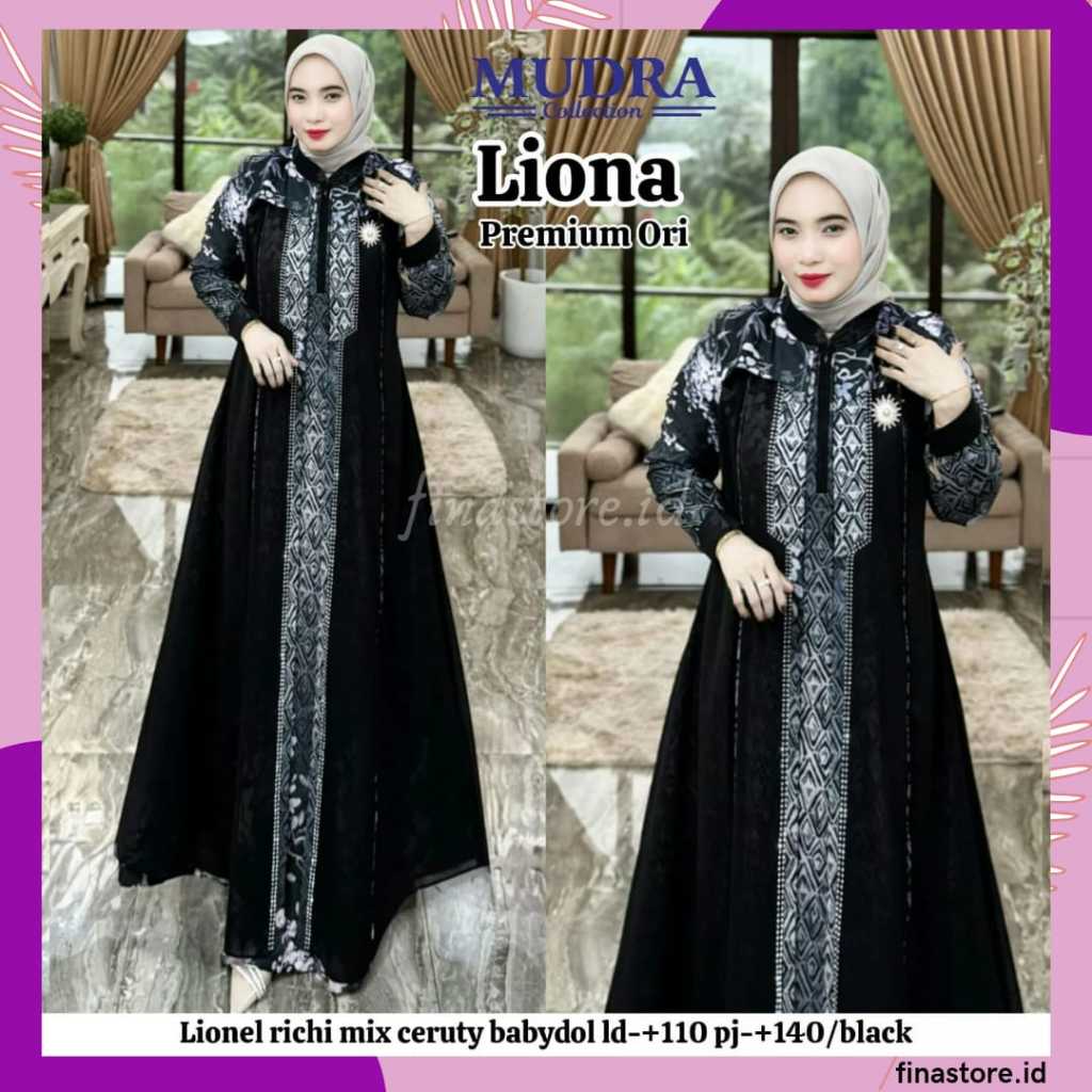 Gamis Mudra Collection / Gamis Terbaru / Gamis Wanita / Gamis Premium / Gamis Pesta / One Set / Sete