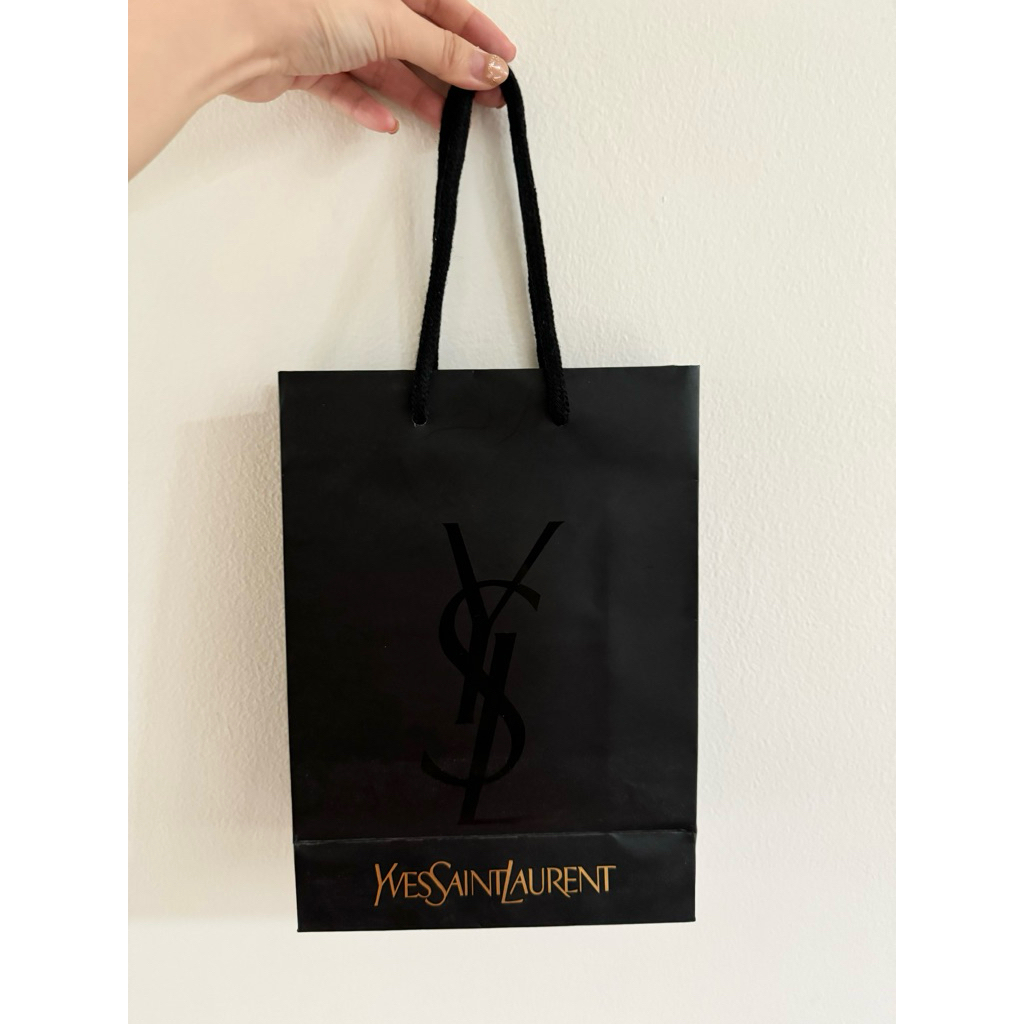 YSL saint laurent paper bag kantong kado original classic edition