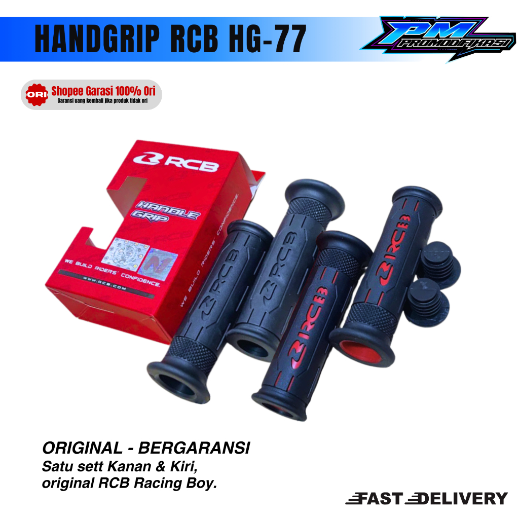 Handgrip RCB NEW HG 77 Original / HANDGRIP RCB HG 77 HANDFAT RCB UNIVERSAL ORIGINAL RCB MALAYSIA