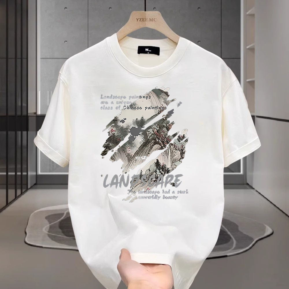 *COD* kaos cowok keren Kaos Pria Wanita Adem Tebal 100% Katun Keren baju kaos pria distro baju pria