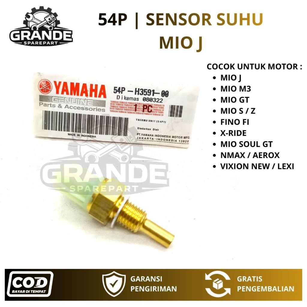 54P THERMOSTAT MIO M3 / SENSOR SUHU MIO GT / EOT MIO M3 MOTOR YAMAHA MIO J / SENSOR SUHU / EOT / THE