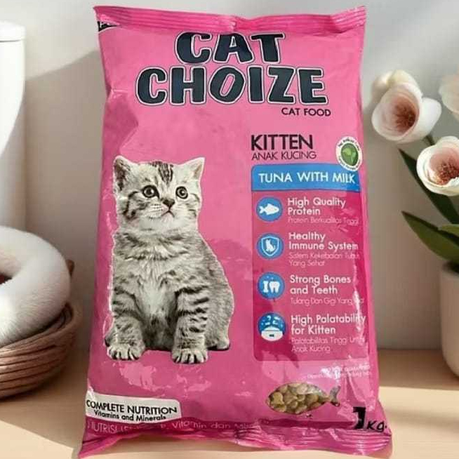 Cat Choize Kitten Tuna With Milk 5kg - Makanan Anak Kucing Cat Choize Kitten