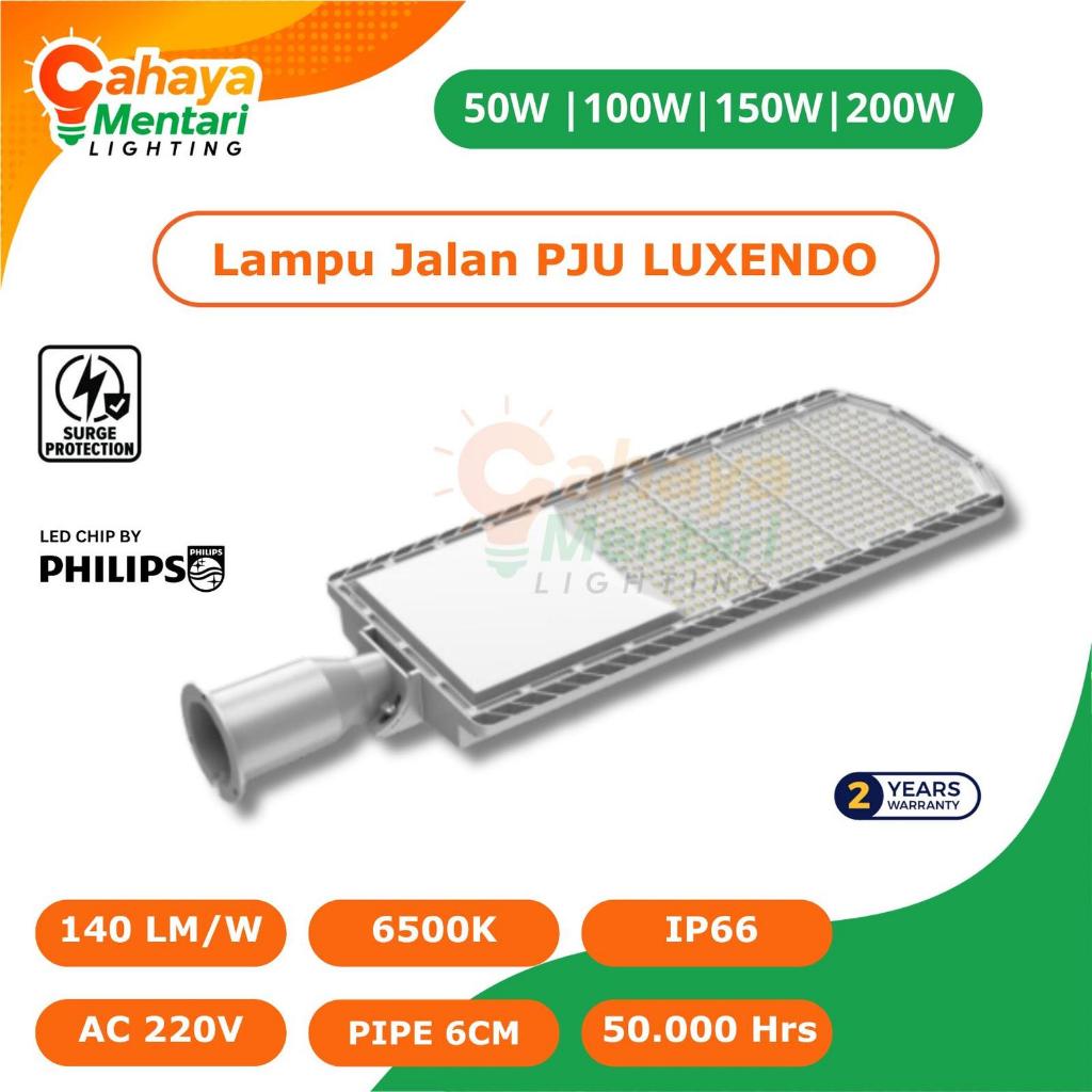 Lampu Jalan LED PJU LUXENDO Model PHILIPS 50W 100W 150W