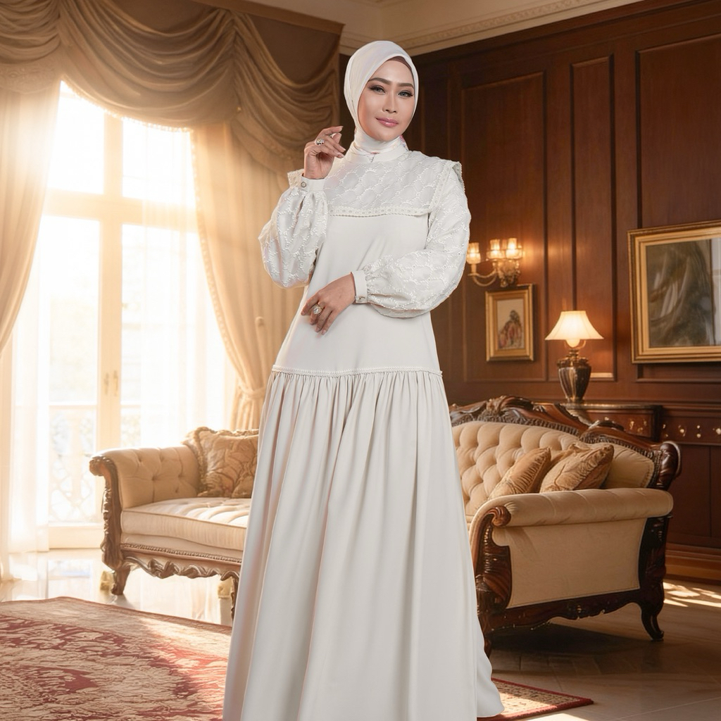 Mandjha Raya Collection Vierra Dress by Ivan Gunawan - Gamis original by Ivan Gunawan